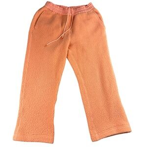Supreme Polartec Pants Men S Peach Fleece Supreme Pocket Logo Sherpa Warm